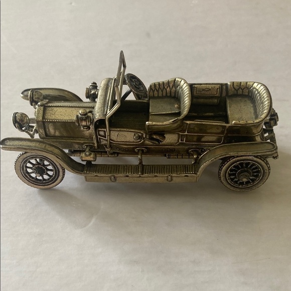 1907 Rolls-Royce Sterling Silver Vintage Car Replica 4 1/4”x 1 5/8” x 1 7/8” - Picture 1 of 10